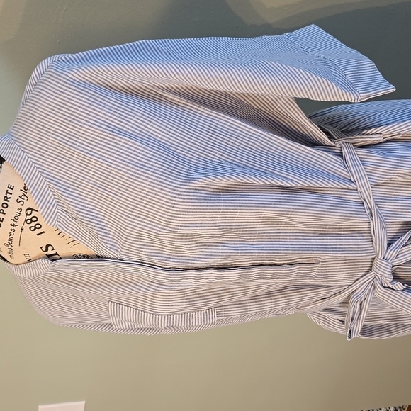 Blue striped dress - Picture 7 of 7